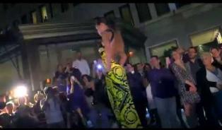 Embedded thumbnail for  1 Gianni Versace Private Collection Catwalk 2014 at Golden Palace YouTube 360p 