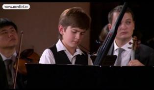 Embedded thumbnail for Daniil Kharitonov (?????? ?????????) - 13 years old - Mozart Concerto No. 12 
